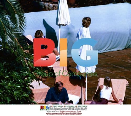 Princess Diani on Holiday in Mallorca