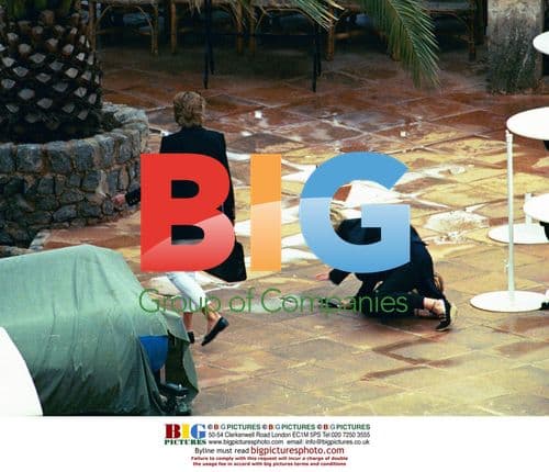 Princess Diani on Holiday in Mallorca