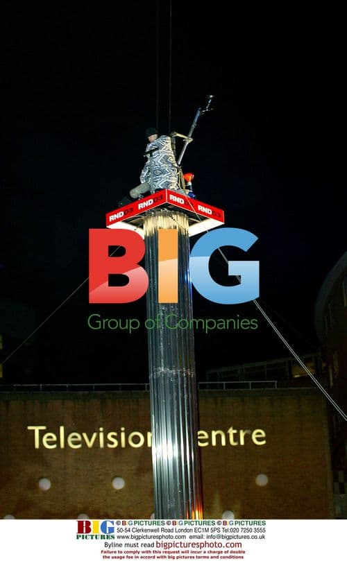 Comedian Jack Dee Suspended from Tower