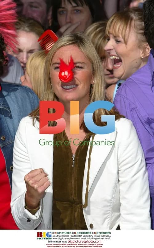 Tamzin Outhwaite at Red Nose Day Fun Run