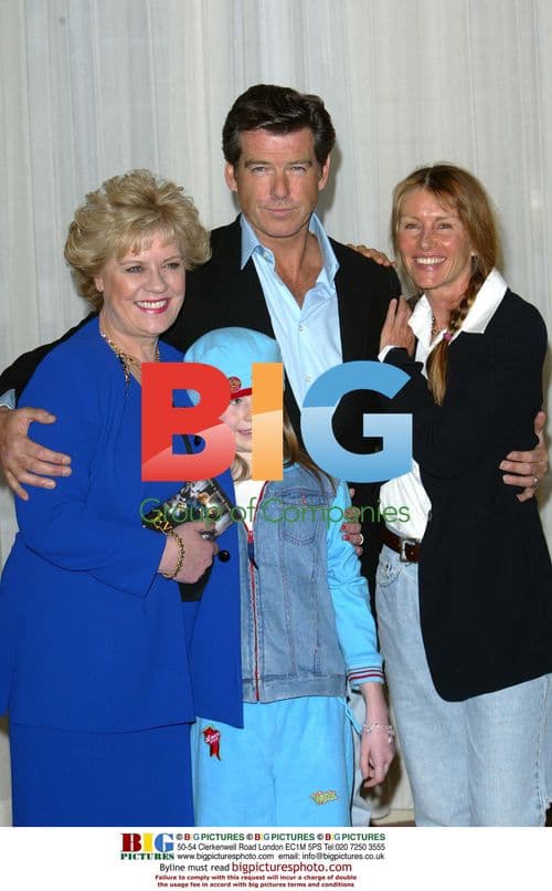 Pierce Brosnan and cast for "Evelyn" photocall