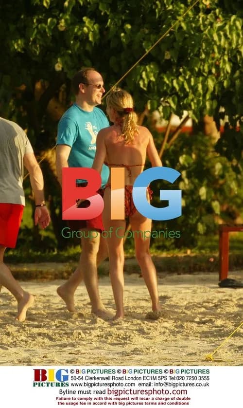 Prince Albert of Monaco on Holiday in Mauritius