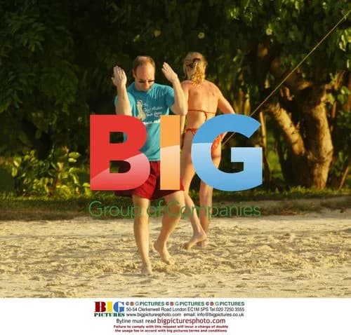 Prince Albert of Monaco with Girlfriend in Mauritius