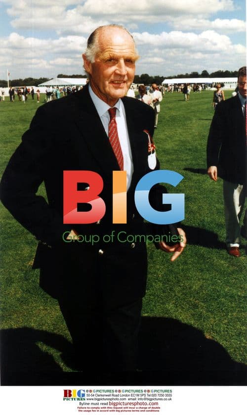 Major Ronald Ferguson at Cartier Polo Match