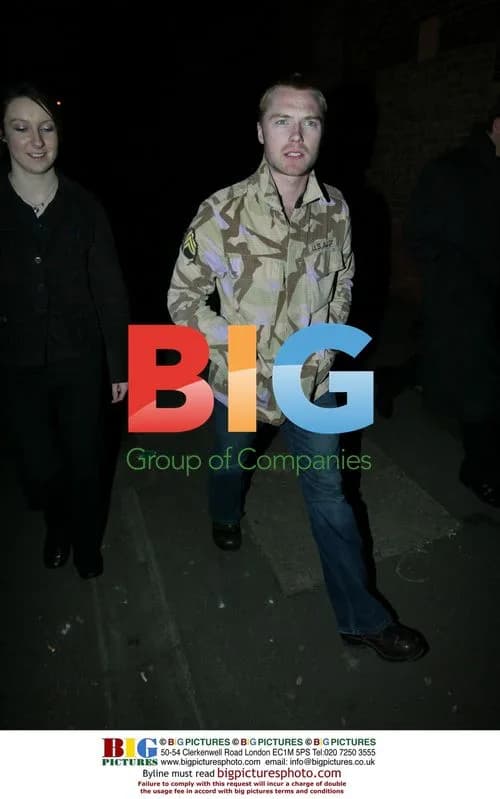 Ronan Keating Seen in London