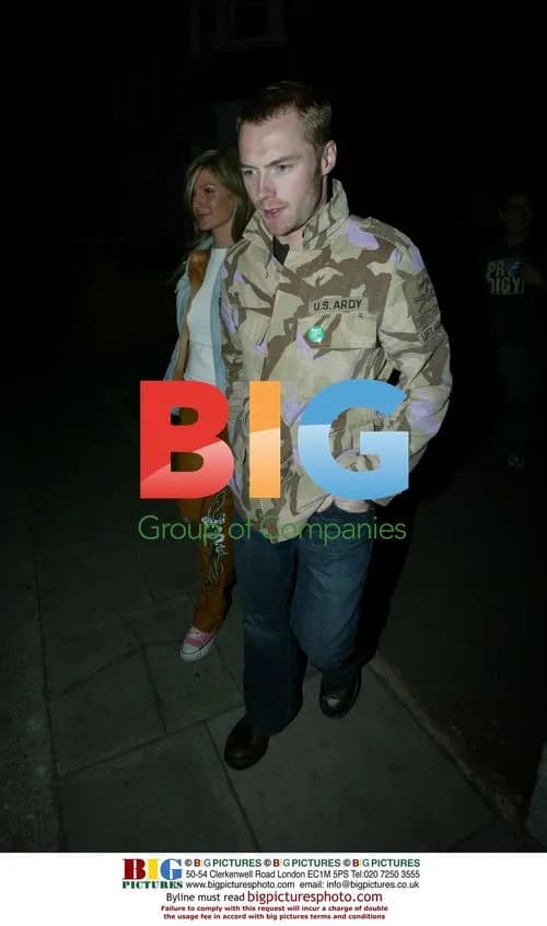Ronan Keating and Wife Out in London