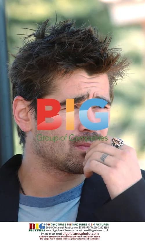Colin Farrell at Hotel de Russie in Rome