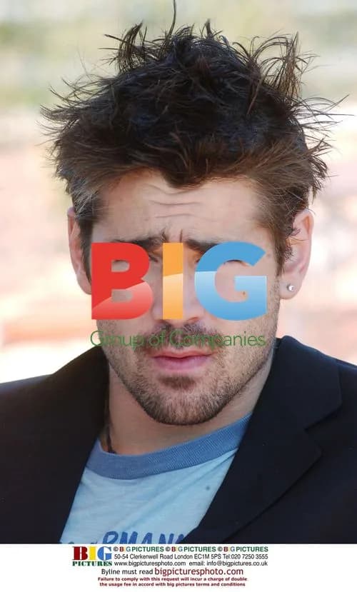 Colin Farrell Promoting "The Recruit" in Rome