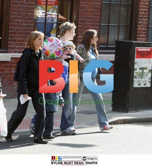 Jamie and Jules Oliver with Baby Poppy