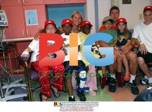 Anna Kournikova Visits Baptist Health South Florida