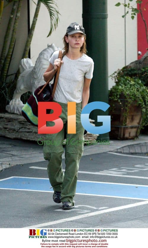 Calista Flockhart in Beverly Hills