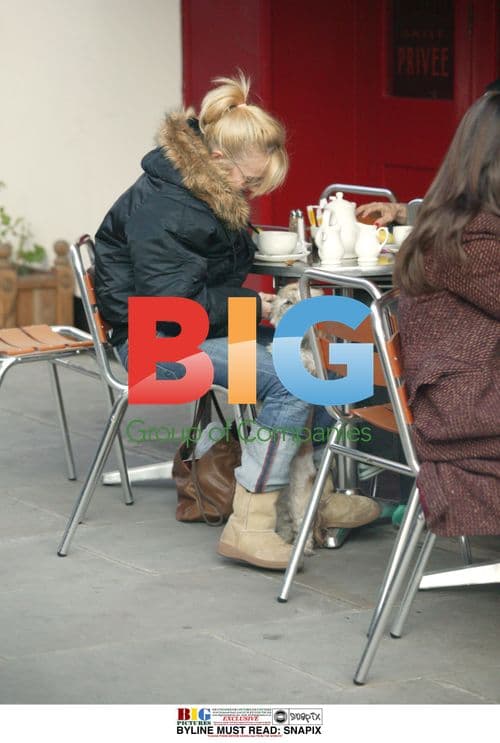 Geri Halliwell and Her Dog Harry Seen in London