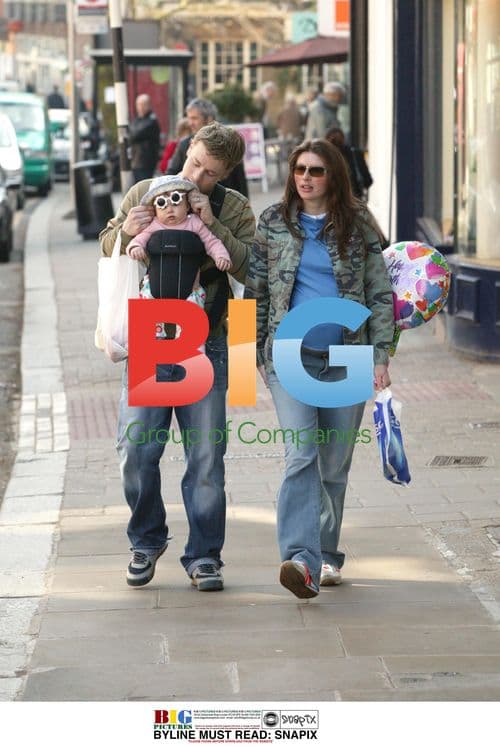 Jamie and Jules Oliver Take Poppy for Birthday Walk