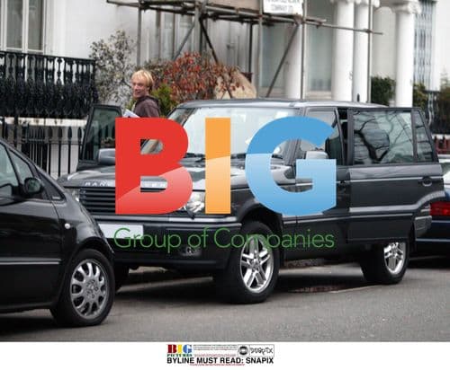 Damien Aspinall and Daughter in West London