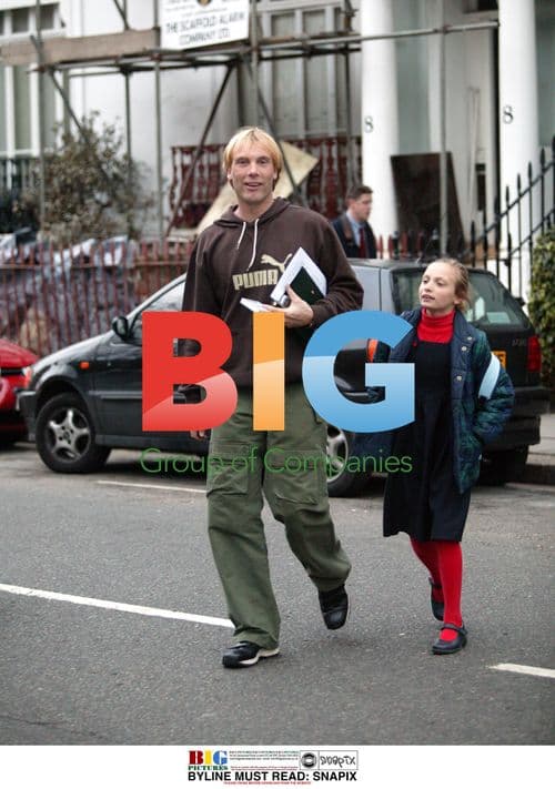 Damien Aspinall and Daughter Spotted in London