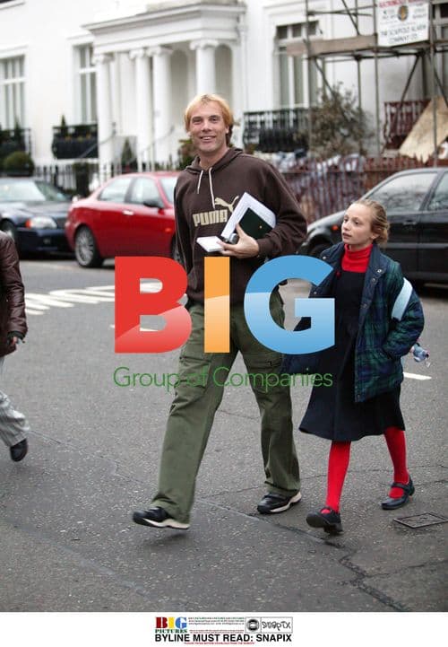 Damien Aspinall and daughter out in London