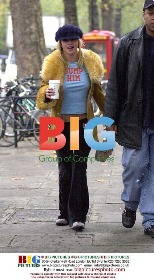 Britney Spears Spotted Getting Coffee in London
