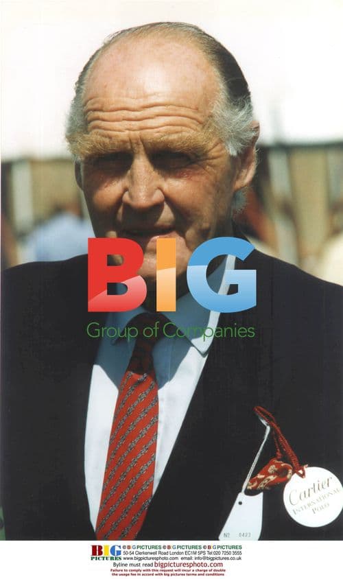 Major Ronald Ferguson at Cartier Polo Match