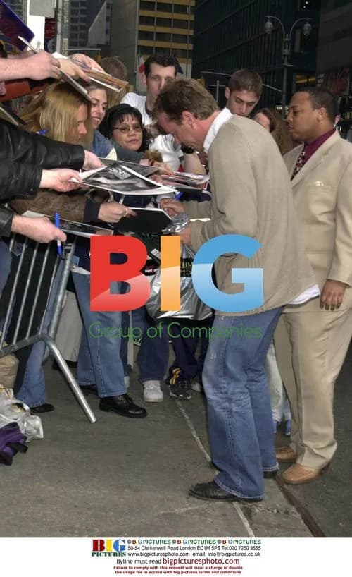 Keifer Sutherland Arrives at Letterman Show