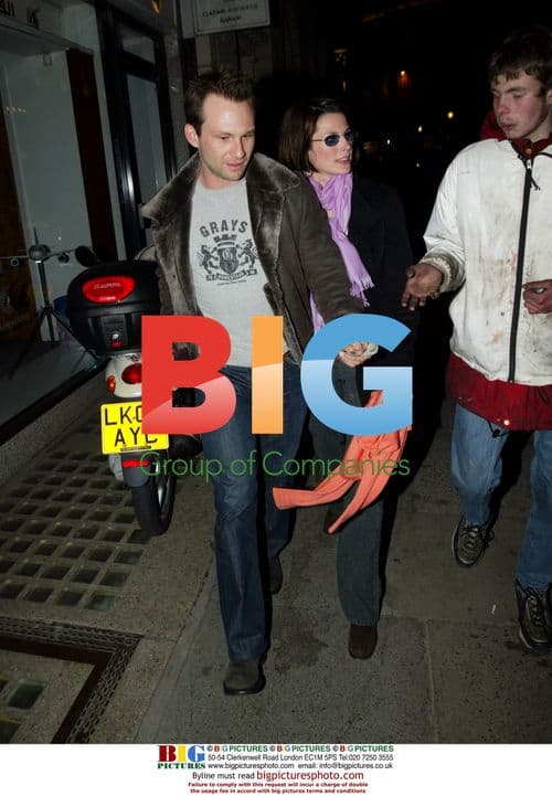 Christian Slater and Wife Ryan Hadden