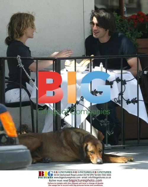 Kylie Minogue and Olivier Martinez on Lunch Date