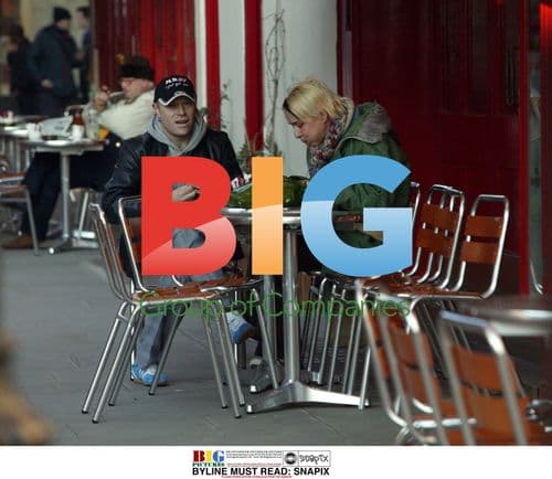 Keith Flint Enjoying Coffee