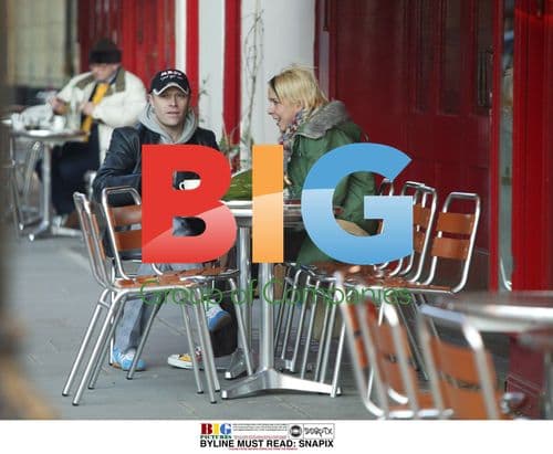 Keith Flint of The Prodigy with Girlfriend