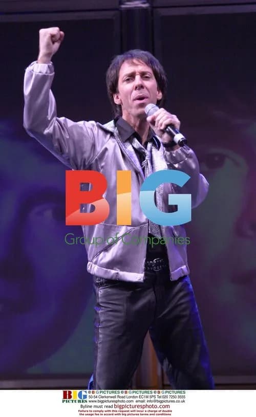 Jimmy Jemain as Cliff Richard on Stage