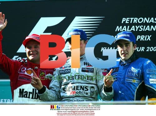 Formula One Podium Celebration