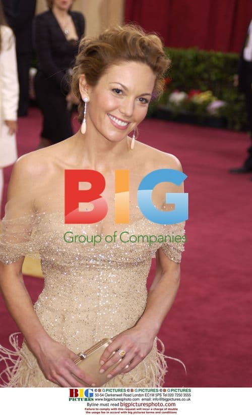 Diane Lane arriving at the 75th Academy Awards