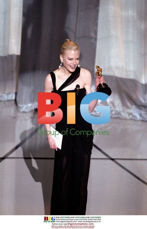 Nicole Kidman wins 'Best Actress' Oscar 2003