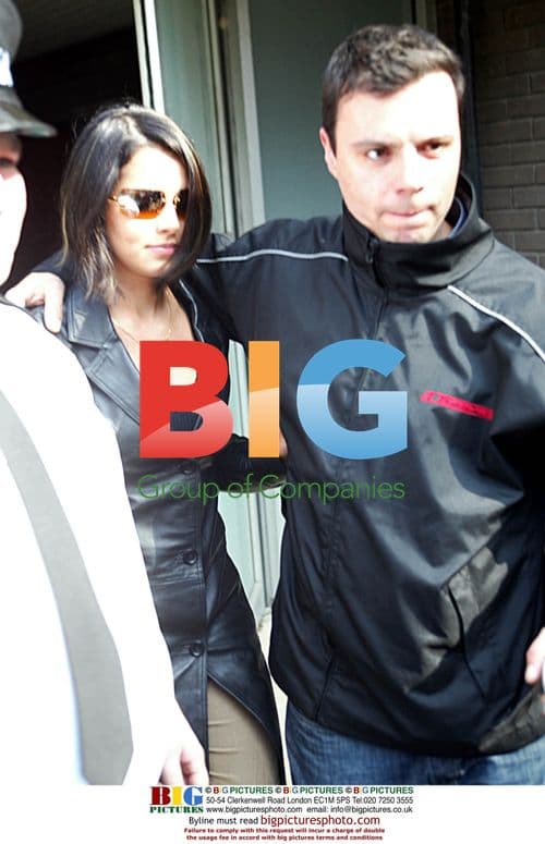 Cheryl Tweedy Leaving Guildford Magistrates Court