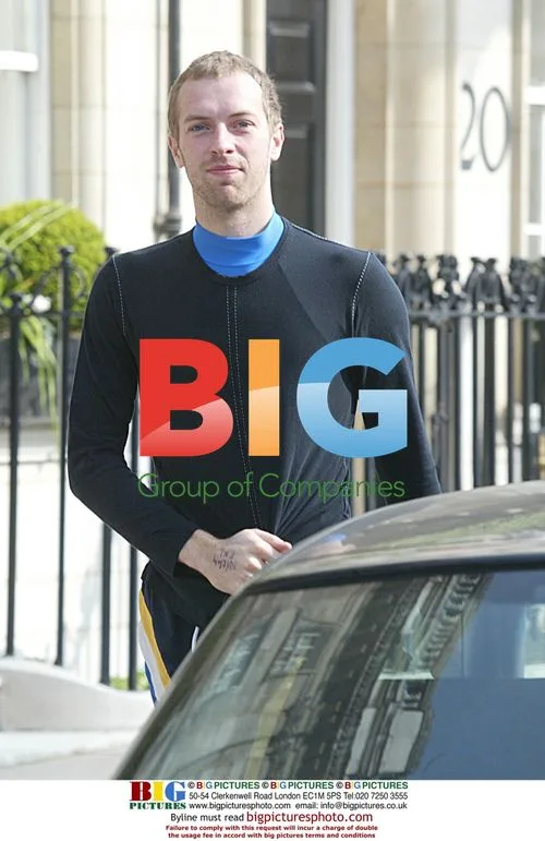 Chris Martin jogging in London
