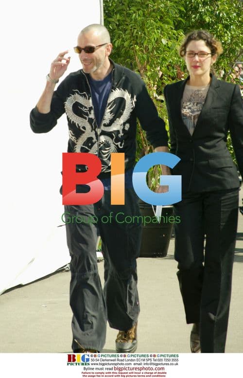 Daniel Day Lewis and Rebecca Miller at 2003 Spirit Awards