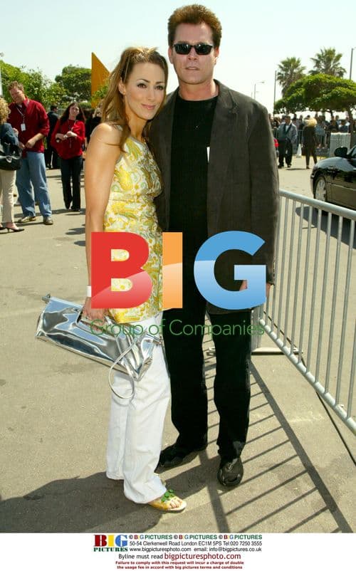 Ray Liotta and wife Michelle at 2003 Spirit Awards