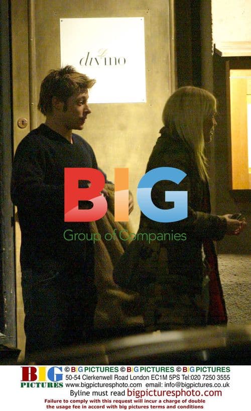 Marie Serneholt and Duncan James Dinner in Stockholm