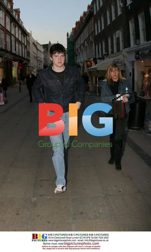 EASTENDERS Actor James Alexandrou Seen on Mobile in London