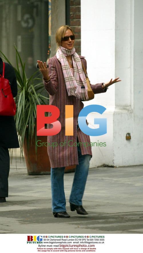 Lady Victoria Hervey Out in North London