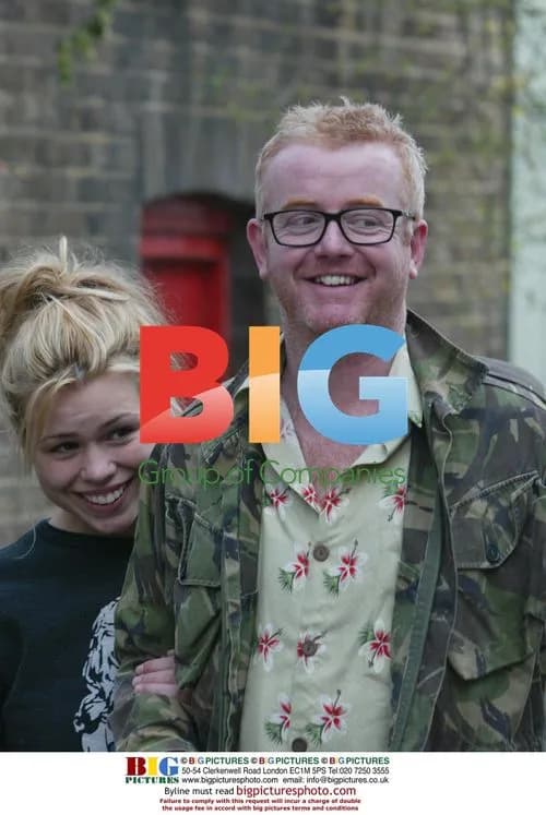 Chris Evans and Billie Piper out with dog