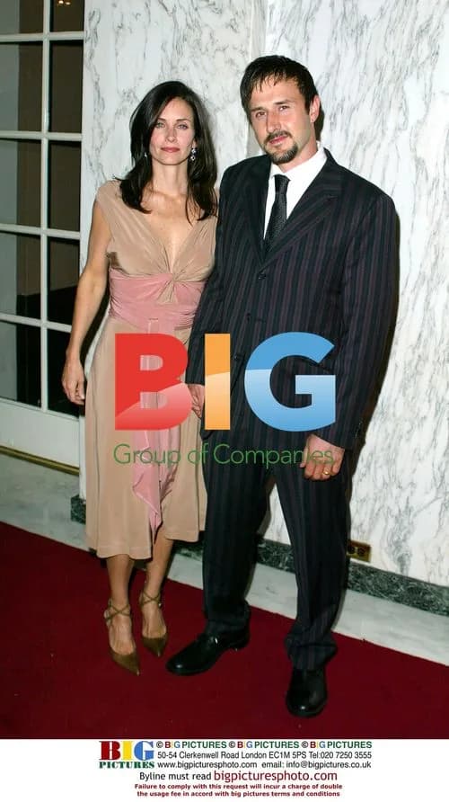 David Arquette & Courteney Cox at Wellness Gala