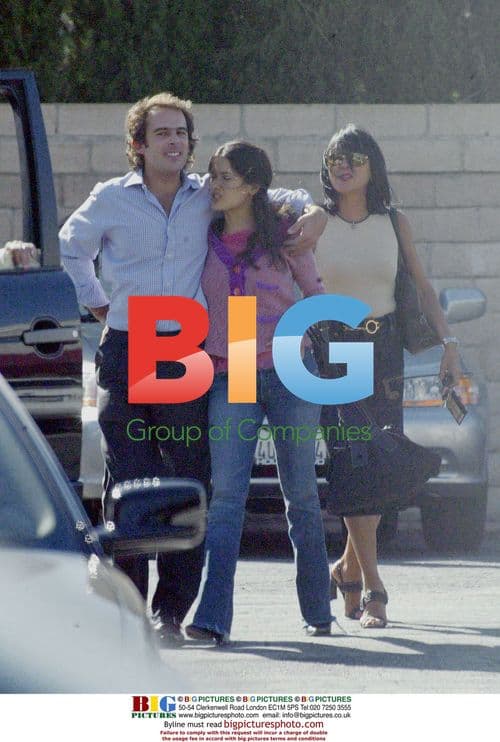 Salma Hayek leaving lunch in LA