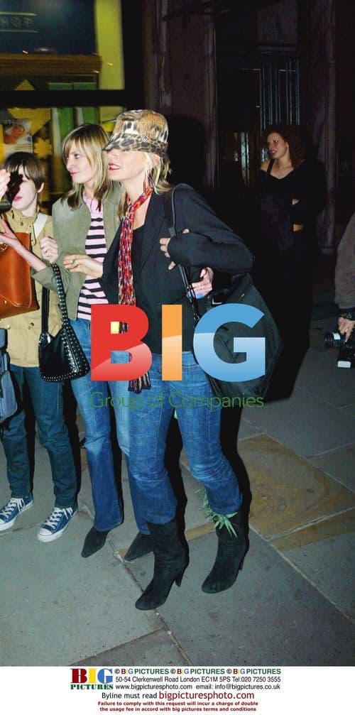 Zoe Ball leaving Sketch Club in London