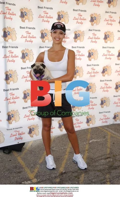 Jessica Alba at Lint Roller Party