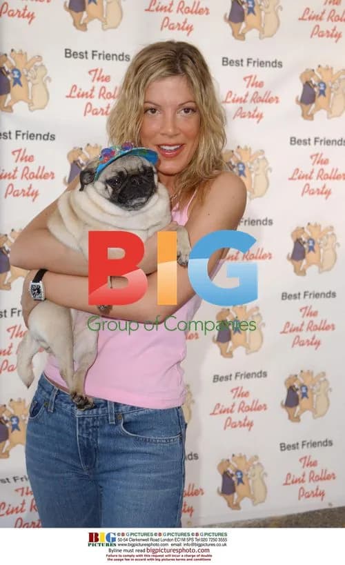 Tori Spelling at Lint Roller Party