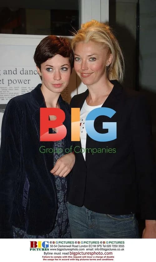 Tamara Beckwith and daughter at party