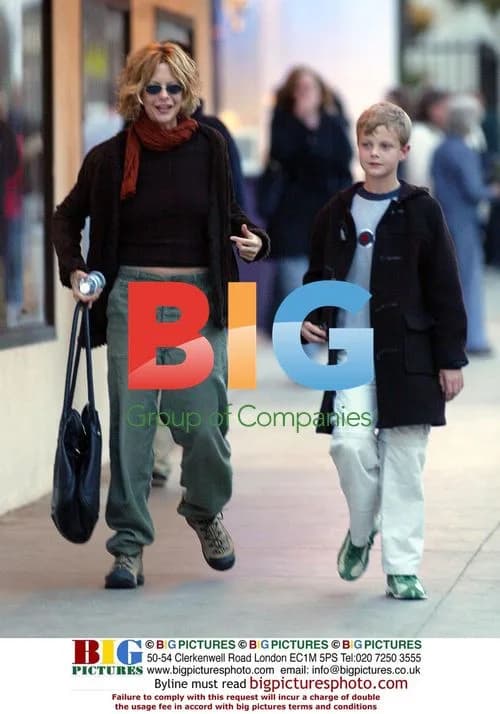 Meg Ryan out with son Jack