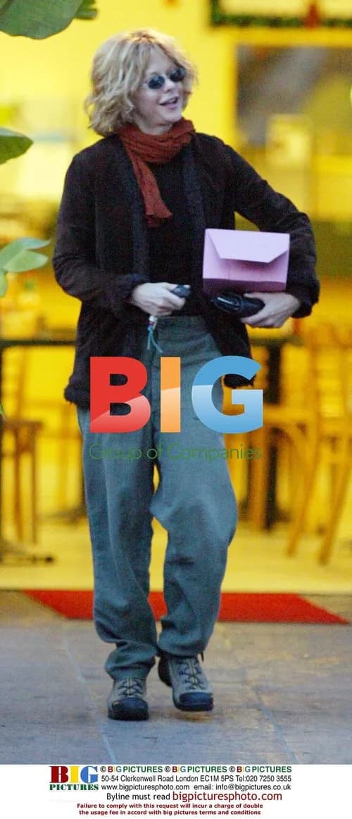 Meg Ryan and son Jack out in Santa Monica