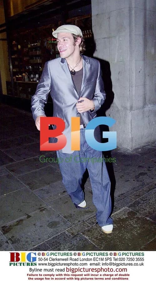 Will Young at Bizarre Column Party in London