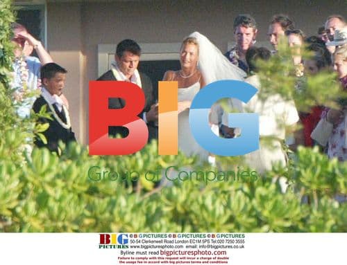 Matt LeBlanc and Melissa McKnight Wedding