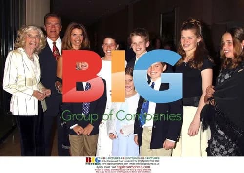 Eunice Shriver and Family at Tribute